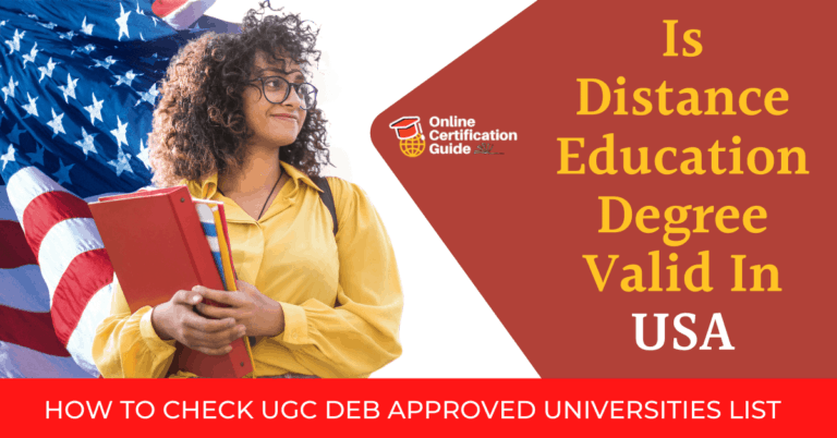 Is Distance Education Degree Valid In USA 1